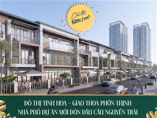 Nhà phố 75m2 the greenery new hải phòng  giá 5 tỷ/căn đón sóng cầu nguyễn trãi