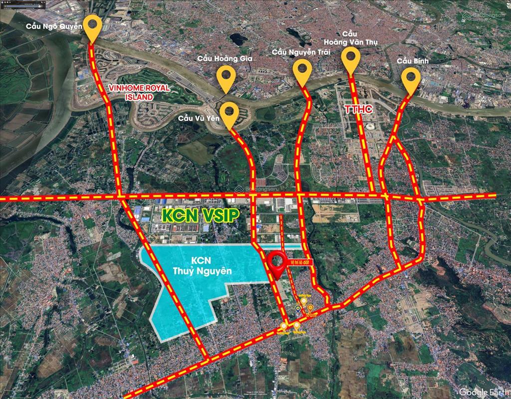Bán lô đất đấu giá an lư 108m2 giá 3.4 tỷ dòng tiền & tăng giá cùng lúc  trung tâm phường hòa bình