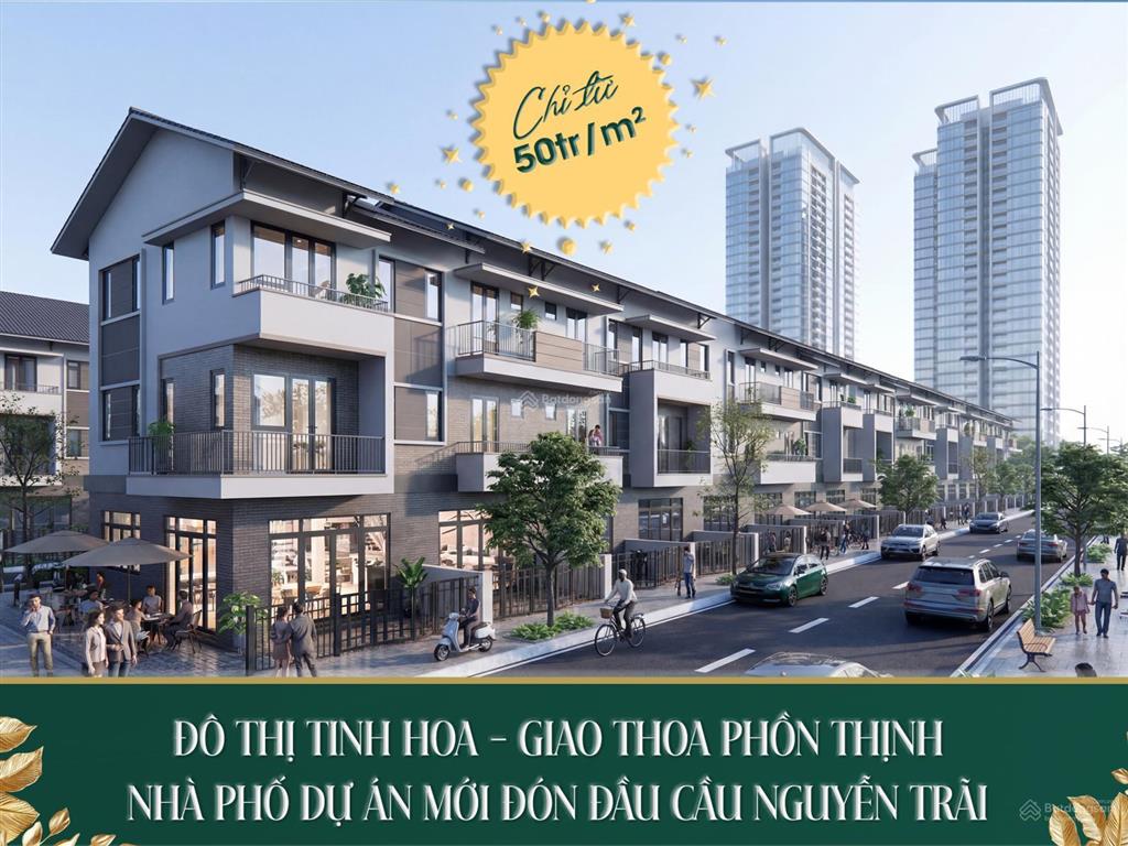 Nhà phố 80m2 the greenery 2 giá 5.2 tỷ đại lộ cầu nguyễn trãi  vsip
