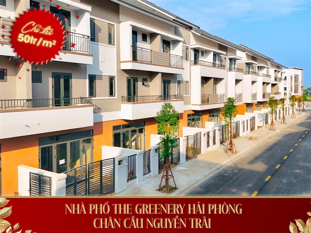 The greenery xẻ khe 75m2 giá 4.6 tỷ sống xanh giữa tâm điểm phát triển  trung tâm thủy nguyên