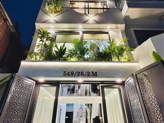 Bbán nhà hxh lê văn thọ p14 dt4,5 x12 ( nh 5,8) 3 lầu xây mới , giá  8,390tỷ tl,   0909 957 ***