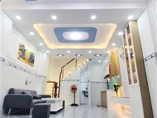 4.89 tỷ Nhà 1 lầu nở hậu ngay chợ Ba Đình P10Q8 (P.Chánh Hưng) full nội thất