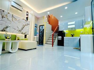 Nhà mới 36m2 ngang khủng 7.6m vài bước ra mặt tiền Hưng Phú P9Q8
