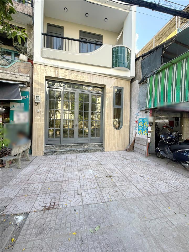 Nhà mới sang trọng mặt tiền chính Hưng Phú P8Q8 3lầu