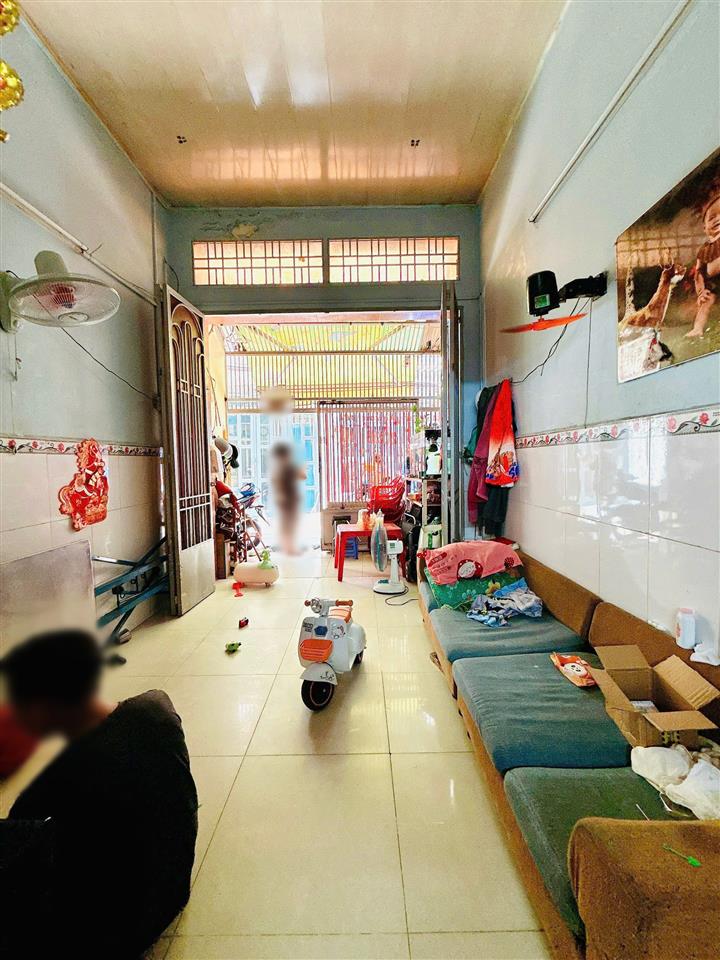 Nhà 2mặt hẻm trước sau lửng, lầu Âu Dương Lân P3Q8