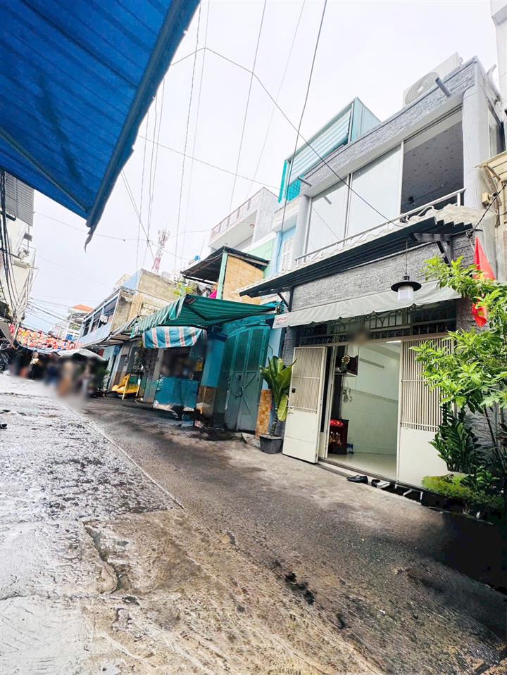 Nhà hẻm 8m nở hậu 1 lầu Âu Dương Lân P3Q8, Giá : 6.68 Tỷ (TL)