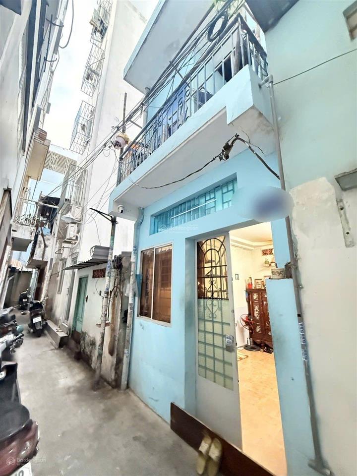 Tô hiến thành  quận 10  27m2  sổ vuông a4  hoàn công  hẻm thông thoáng  nhỉnh 4 tỷ.