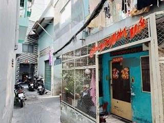 Phường 1  quận 6  48m2  nhà xây kiên cố  hẻm ba gác  cách mặt tiền vài bước  nhỉnh 4 tỷ