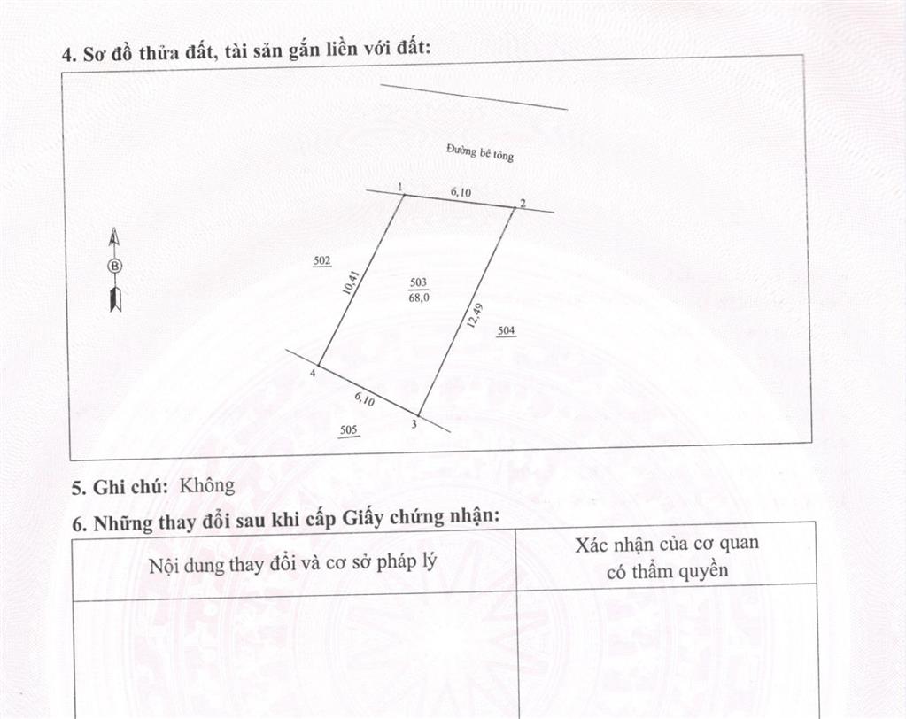 Đất đẹp giá thật sổ sẵn! chỉ 631 triệu sở hữu ngay lô đất 68m² gần ql21a