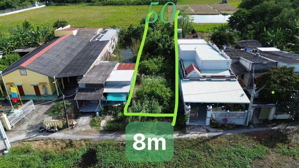 Bán gấp 650tr đất nền 406,2m2 gò công đông, tiền giang gần ubnd xã tăng hoà shr hxh sát mt