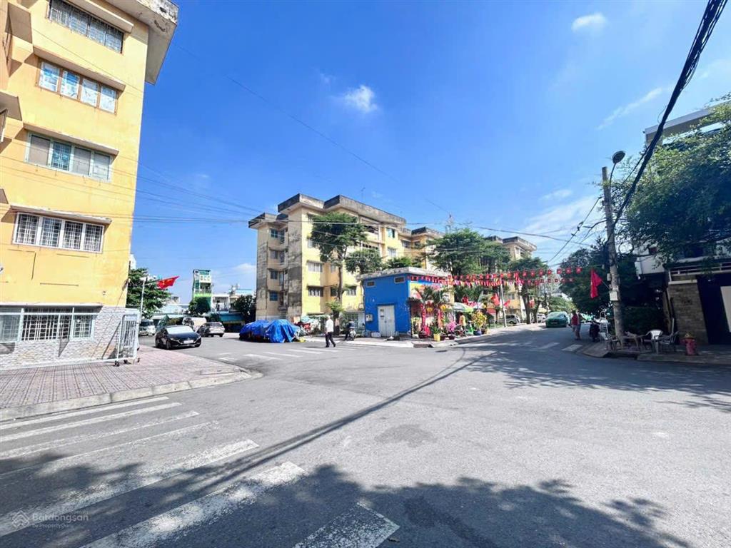 3,7 tỷ  shophouse cc bùi minh trực p6 q8 45,5m2 shr. căn góc 2 mặt tiền đường 10m tiện kinh doanh