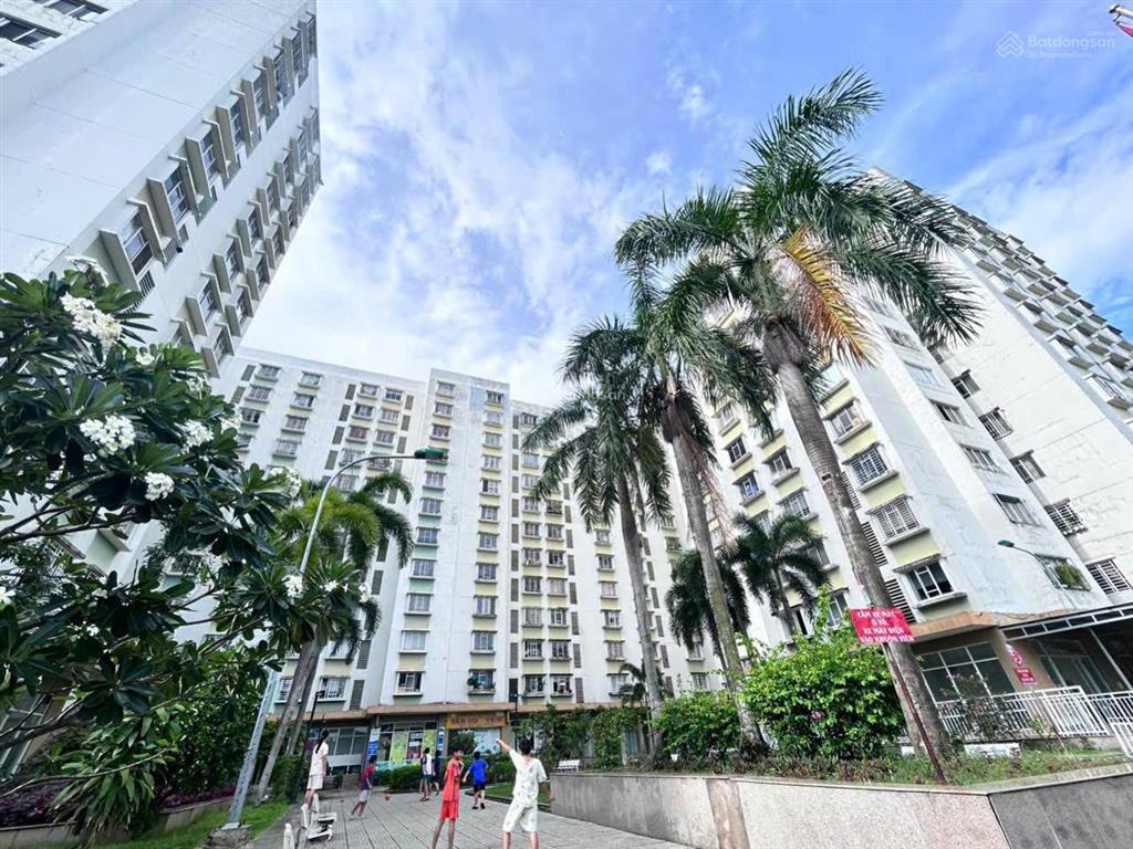 2,4 tỷ  chung cư d1 kdc phú lợi p7 q8, 74,7m2 sổ hồng riêng, hỗ trợ nh đầy đủ tiện ích xung quanh