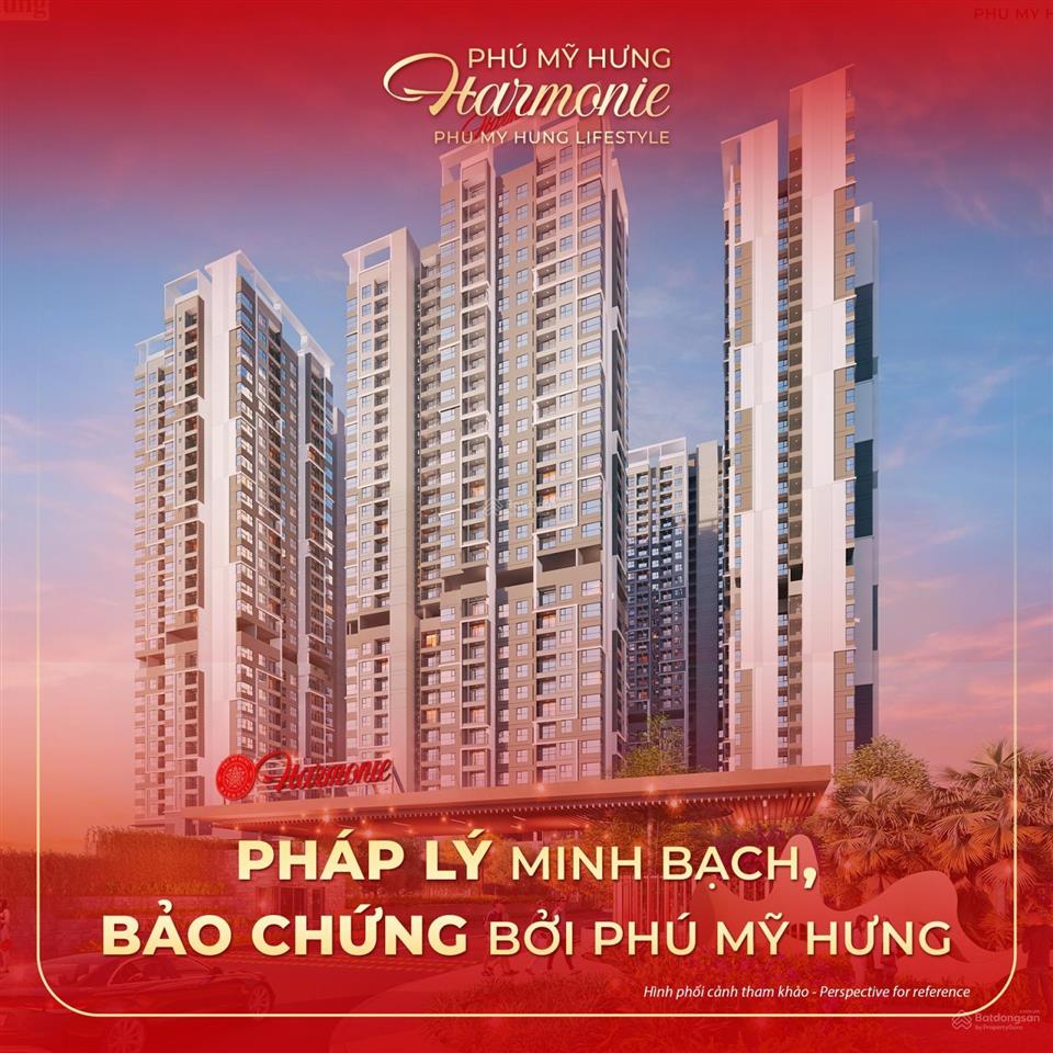 Chỉ 680tr (thanh toán 20%) sở hữu căn hộ harmonie phú mỹ hưng, ls cho vay ưu đãi 0%.  0938 886 ***