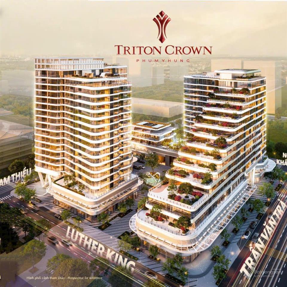 Triton crown phú mỹ hưng  sở hữu tọa độ vàng, trải nghiệm sống nghỉ dưỡng