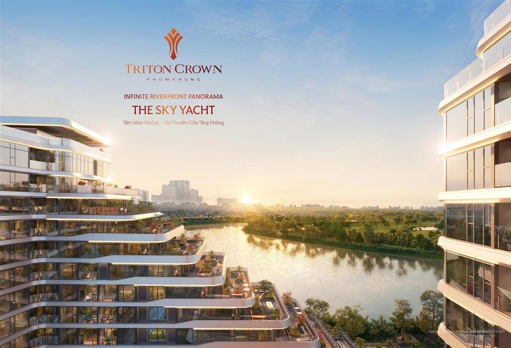 Triton crown phú mỹ hưng  sở hữu tọa độ vàng, trải nghiệm sống nghỉ dưỡng