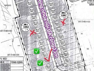 Bán lô đất 182m2 thuộc dự án khu nhà ở f325 trường thịnh