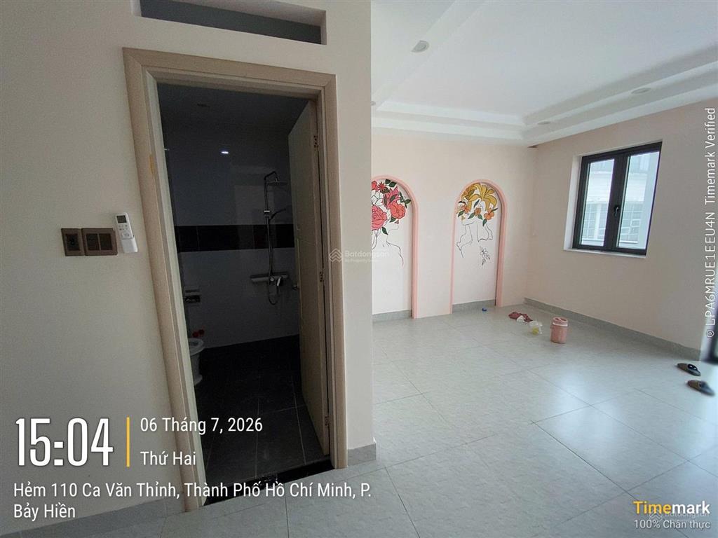 Cho thuê mt 5x8m 41m2, 6 tầng, 4 pn 5 wc tại đường ca văn thỉnh, tân bình