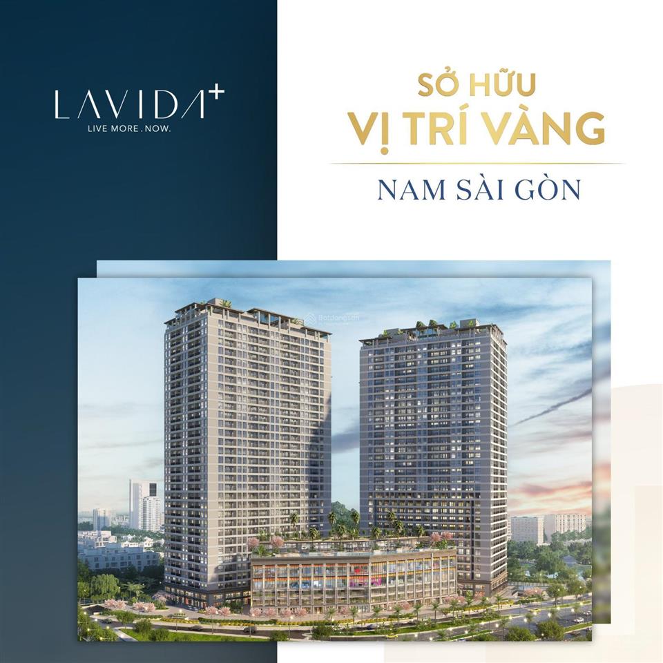 Bán căn officetel lavida + mua trực tiếp cty tầng 9 37m2 b2.0912 nhà mới chưa qua sử dụng giá 3 tỷ