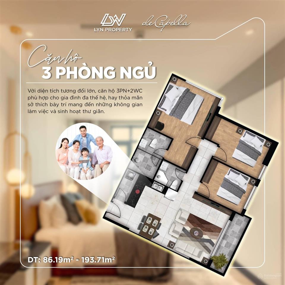 Bán căn 3pn de capella thủ thiêm, nhà có nội thất, 95m2 căn góc giá tốt, đã có sổ hồng