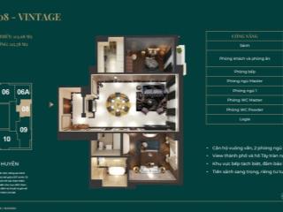 Bán căn 2 ngủ 2wc tầng 23.08 . s 111m2 tòa hàng hiệu hà nội signature cầu giấy hà nội