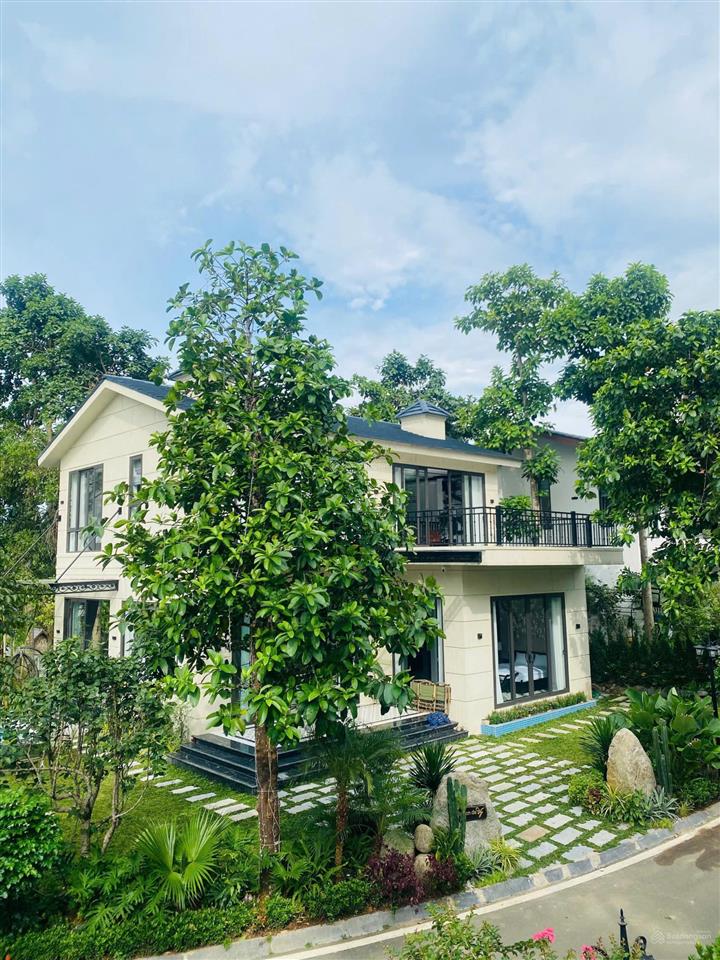 26tr /m2. chính chủ bán biệt thự 524m làng châu âu melorita hòa lạc | sổ đỏ lâu dài | mt 17m