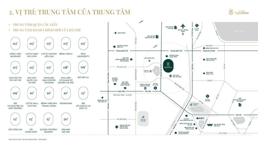 Suất ngoại giao. chính chủ bán căn 2 ngủ tầng cao tòa vip hà nội signature s 111,36m2