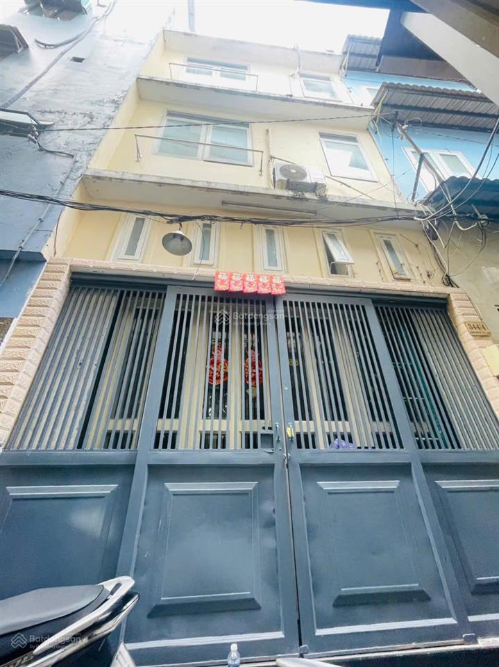 Bán nhà phan văn trị, q5, ngang 4m5 giảm còn 4ty8, 3 căn ra oto, 4 tầng cứng cáp đẹp
