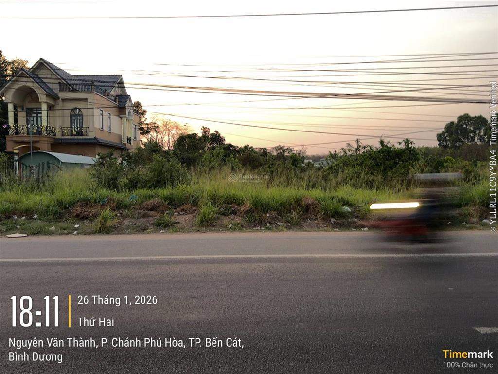 Quỹ đất to hiếm có ngang 15,5m mặt tiền đt 741, thổ cư 300m2, diện tích 729,5m2, rẻ chấn động