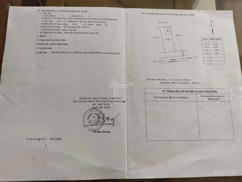 Bán 250m2 đất mặt đường 34m hoàng tân ngay sát bệnh viện vinmec hạ long xanh