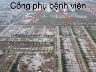 Tôi chính chủ bán lô đất sát cổng phụ bệnh viện bạch mai, 2 mặt tiền đường dt 90m2, mặt tiền 6m