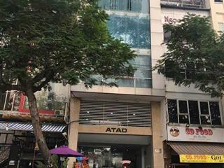 Cho thuê nhà mặt phố 283 hùng vương phường 9 quận 5, diện tích 8x20m hầm 7 tầng giá 150 triệu