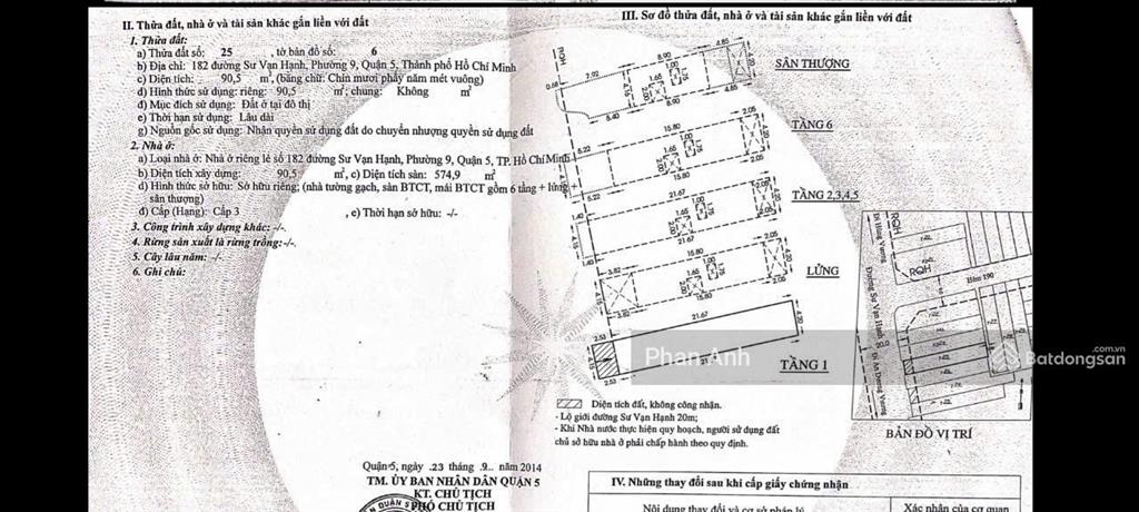 Giảm 10 tỷ về hà nội nhà mặt tiền sư vạn hạnh đối diện an đông diện tích 9x30m 4 lầu đẹp giá 75 tỷ