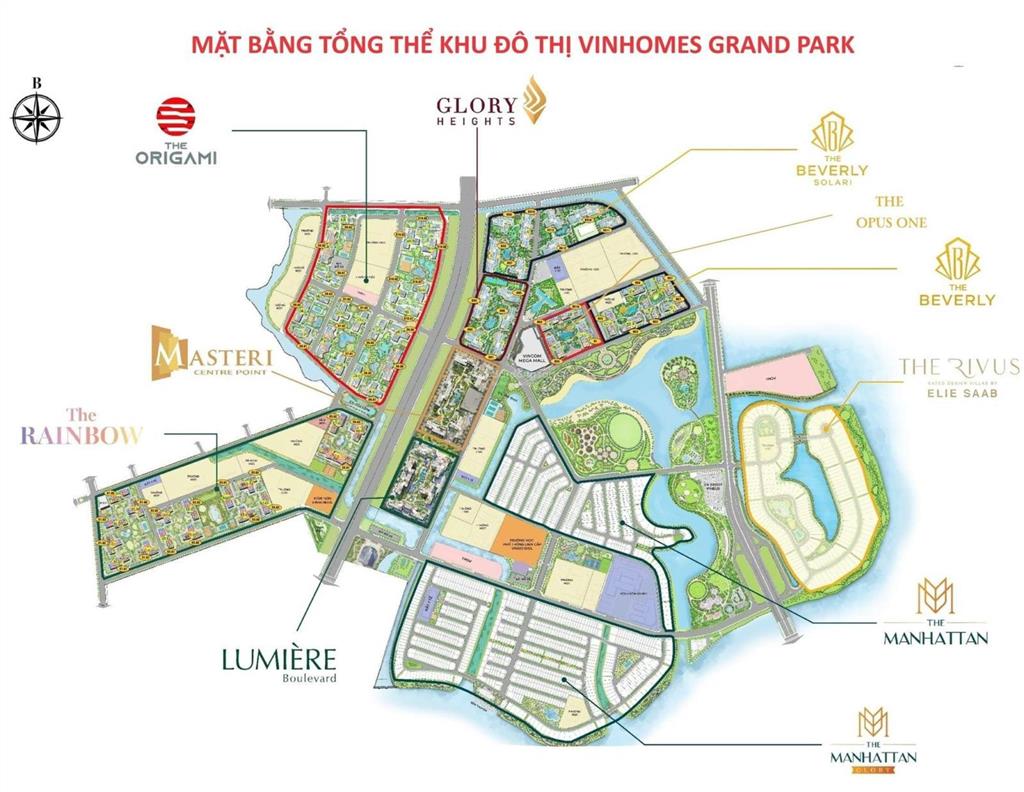 Bán nhà phố manhattan 105m2 vinhomes grand park | sổ hồng sẵn | giá 20,6 tỷ