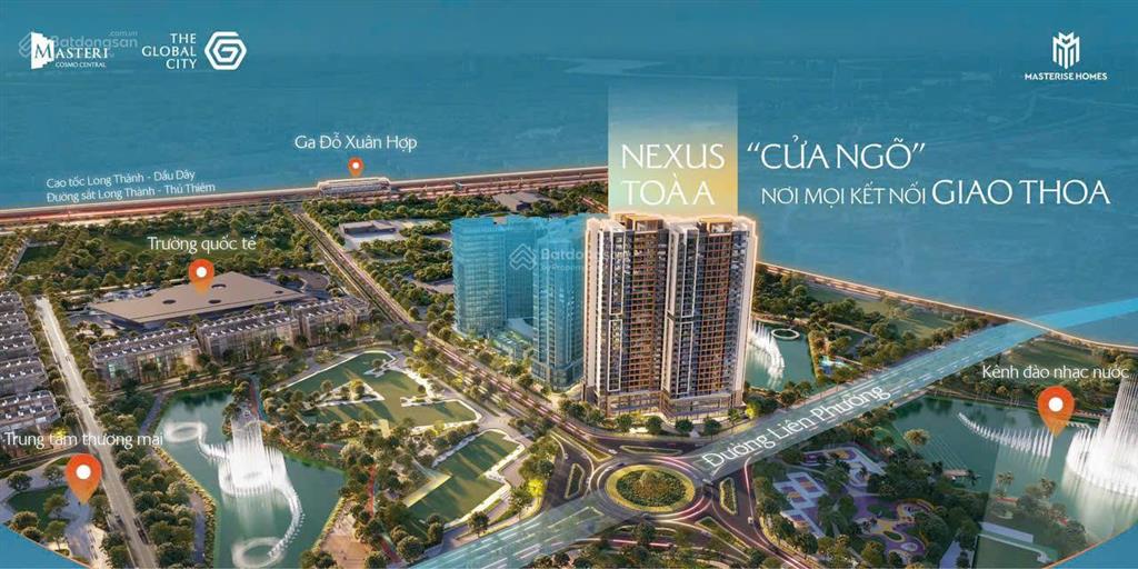 Cắt lỗ 700 triệu căn 4pn view nhạc nước nexus zone