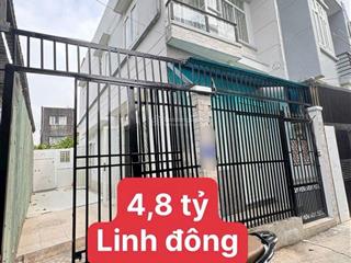 Chính chủ bán nhà 1 trệt lầu đường 22 linh đông 78m2 giá chỉ 4ty8