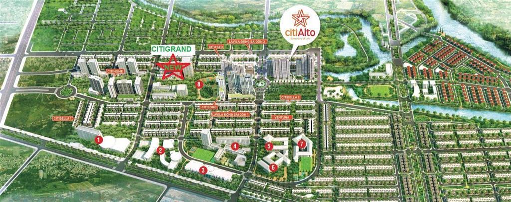 Duy nhất 1 căn citigrand cao trần, giá 3.9 tỷ  0901 603 ***