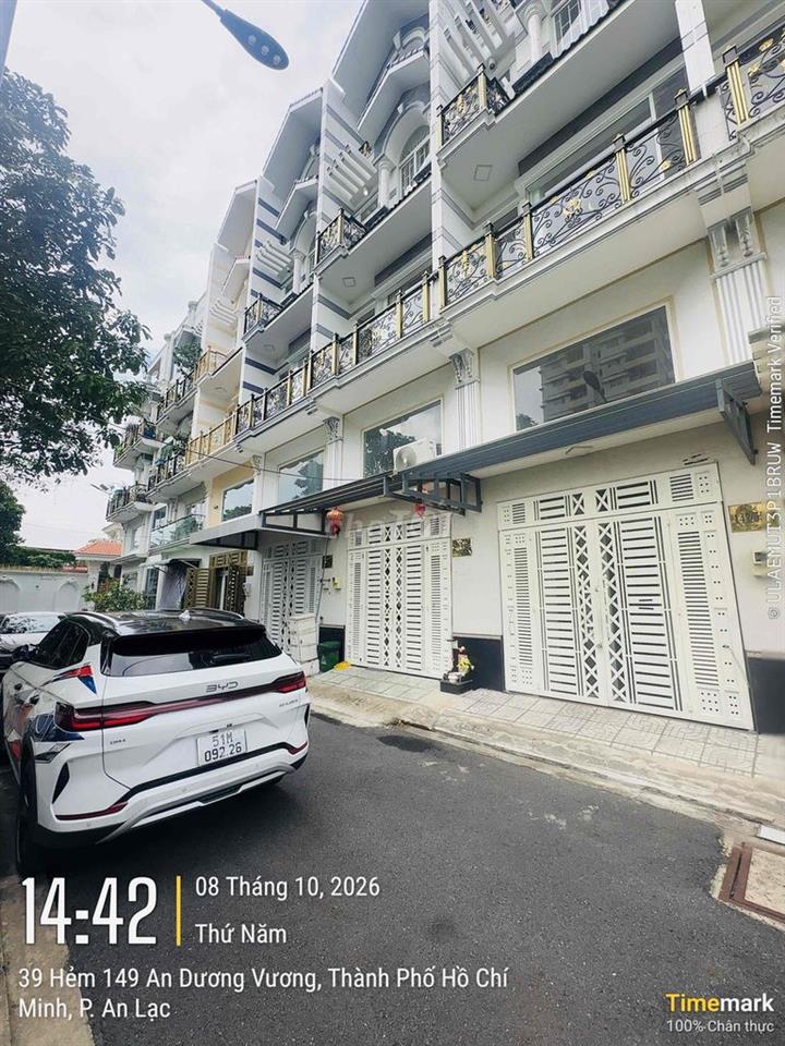 Nhà phố cao cấp Luxhome An Dương Vương , View Công Viên ,DT 220m2 ,SHR