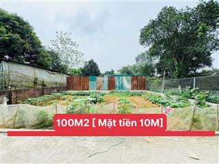 100m2 [ mặt tiền 10m] sát vách tổ hợp trường đại học tại hoà lạc giá chỉ nhỉnh 3tỷ