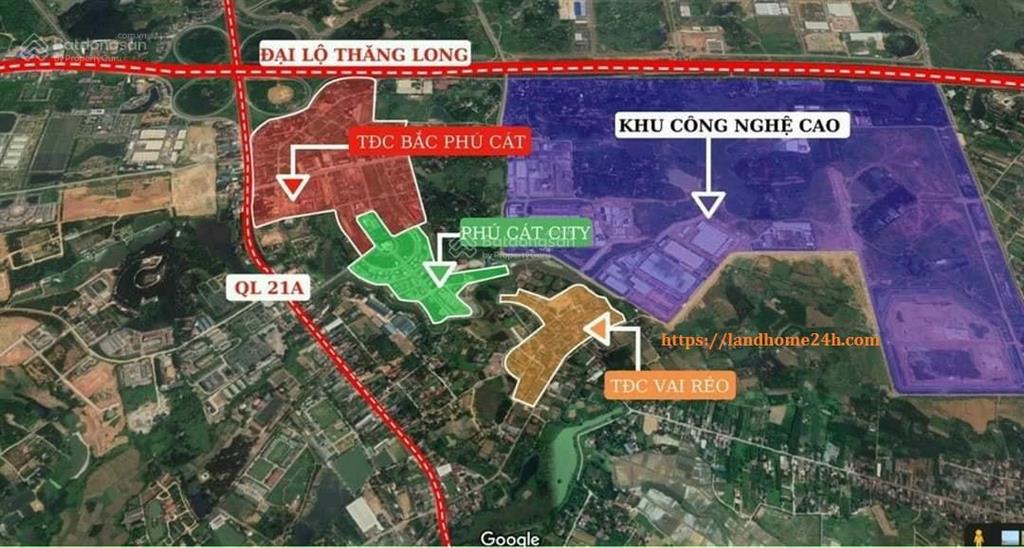 72.5m2 [ mặt tiền 6m] đường nhựa trục chính tdc vai réo