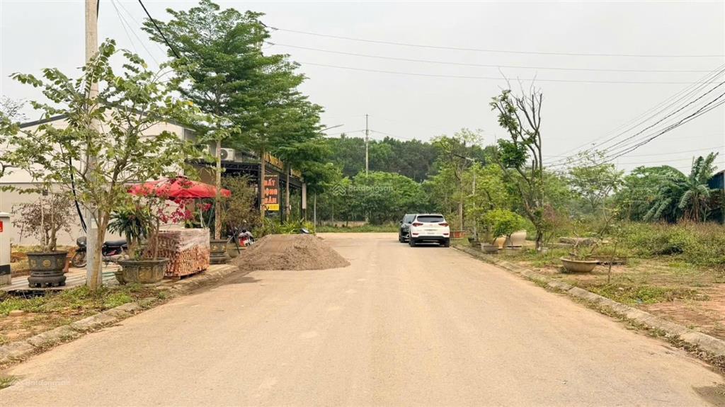 Bán nhanh 50m tái định cư bình yên hoà lạc  sát ngay đường 420 đây ạ
