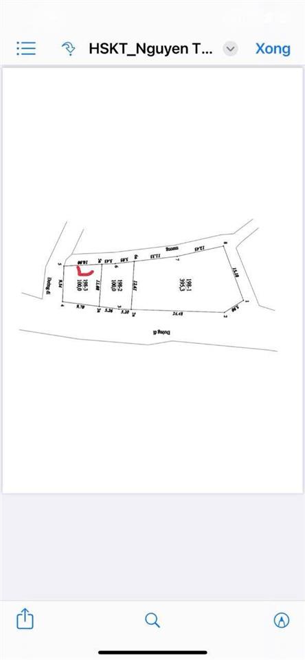 Tài chính hơn 3tỷ có ngay 100m2 [ lô góc ba mặt tiền] đường nhựa kinh doanh