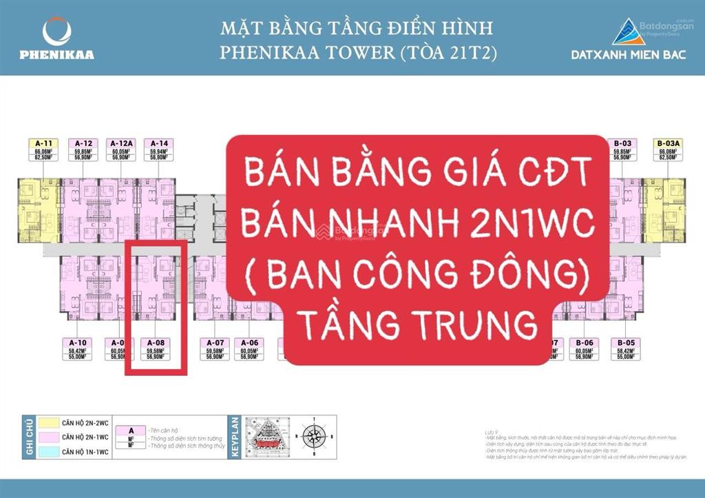 Bán hoà vốn cđt  2n1wc ban công đông  tầng trung đẹp