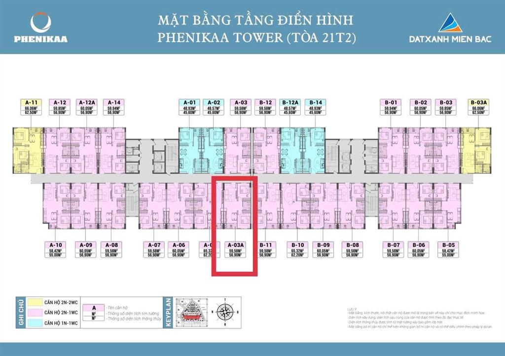 Bán nhanh 2 tỷ 6 có căn 2n1wc ban công đông  chung cư phenikaa