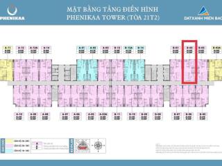 Quá rẻ bán nhanh căn 2n1wc chung cư phenikaa2  tầng trung  giá 2ty550