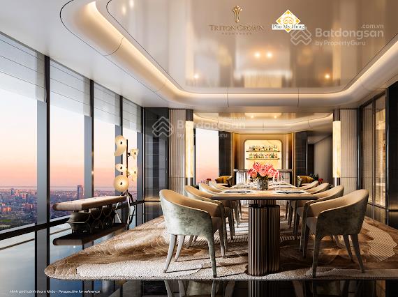 Mở bán đợt 1 triton crown phú mỹ hưng  thiết kế sân vườn  view hồ bán nguyệt  giá gốc cđt