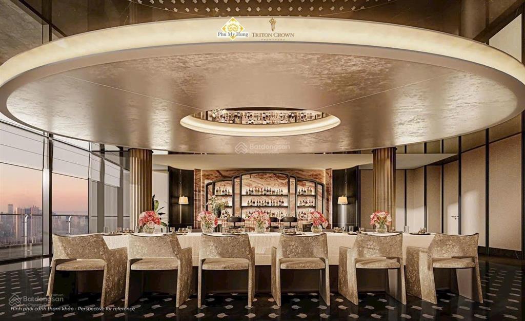 Mở bán đợt 1 triton crown phú mỹ hưng  view sông, hồ bán nguyệt  giá chỉ từ 13 tỷ