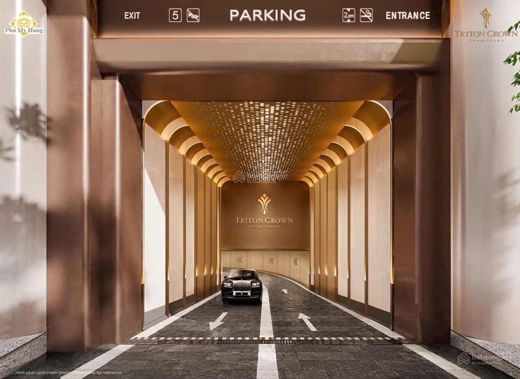 Mở bán đợt 1 triton crown phú mỹ hưng  view sông, hồ bán nguyệt  giá chỉ từ 13 tỷ