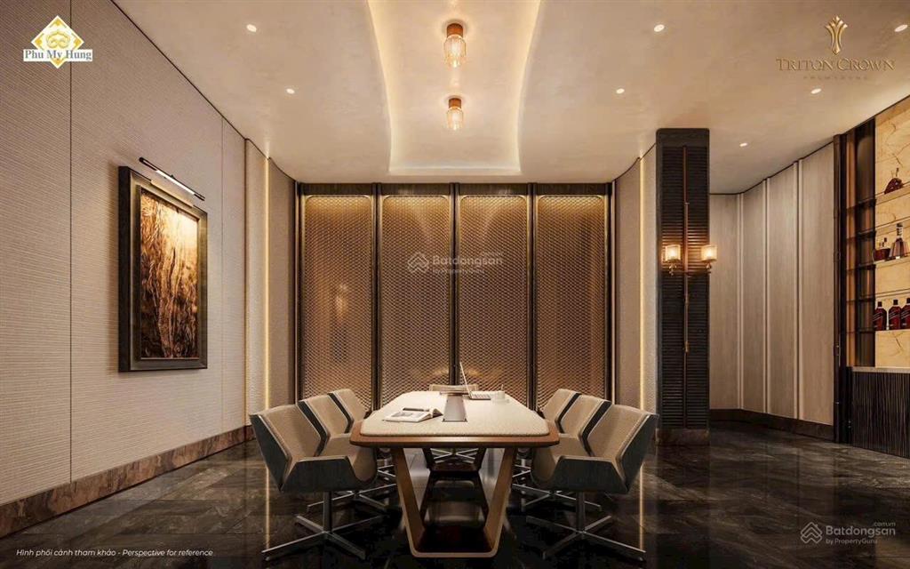 Mở bán đợt 1 triton crown phú mỹ hưng  view sông, hồ bán nguyệt  giá chỉ 18 tỷ