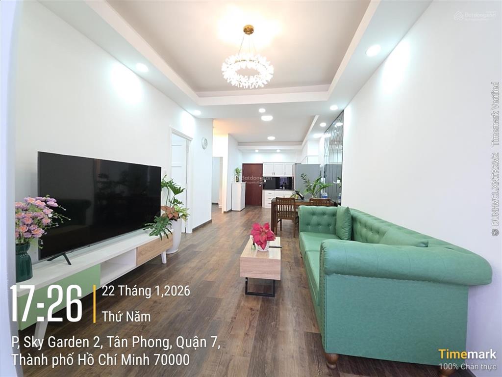 Bán rẻ căn 2pn, 2wc sky garden 3, phú mỹ hưng, dt 71m2, chỉ 5.7 tỷ