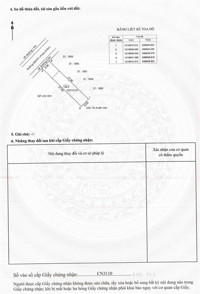 Đất mặt tiền dx073 định hòa đường nhựa 7m thông dân cư đông kín nằm sát trần ngọc lên vị trí đẹp